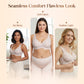 💕VENTE CHAUDE 50% DE RÉDUCTION💕 Soutiens-Gorge Sans Fil Confortables pour Femmes Jelly - Bralettes Push Up Sans Coutures T-shirts Bras Décolleté Profond V au Quotidien