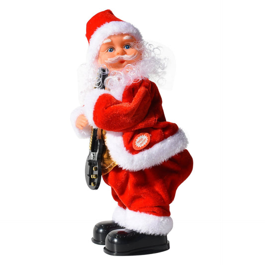 🔥⏰-50% DE RÉDUCTION 🎅 Père Noël dansant électrique, musique et lumières, décoration festive de Noël ✨