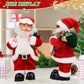 🔥⏰-50% DE RÉDUCTION 🎅 Père Noël dansant électrique, musique et lumières, décoration festive de Noël ✨