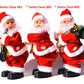 🔥⏰-50% DE RÉDUCTION 🎅 Père Noël dansant électrique, musique et lumières, décoration festive de Noël ✨