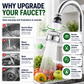 🚰 PROMO LIMITÉE 50% DE RÉDUCTION ! 💦 Filtre Robinet Rotatif 360°, 6 Couches Filtration, 3 Modes d’Eau, Anti-Éclaboussures, Universel pour Cuisine ✨