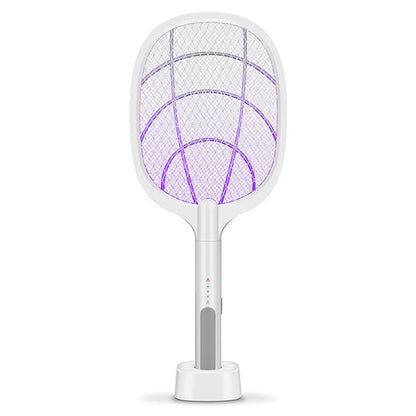 🔥VENTE CHAUDE🔥Raquette électrique anti-moustiques rechargeable par USB, grande raquette à insectes