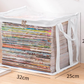 ⏰DERNIER JOUR ! ACHETEZ 2, OBTENEZ 1 GRATUIT ! 💕HomeVault™ 🇬🇧 – Sac de rangement transparent, grand format, anti-poussière & anti-humidité, avec poignée. ✨Idéal pour vêtements, jouets, livres, peluches… et tout le reste ! 🧸📚👕