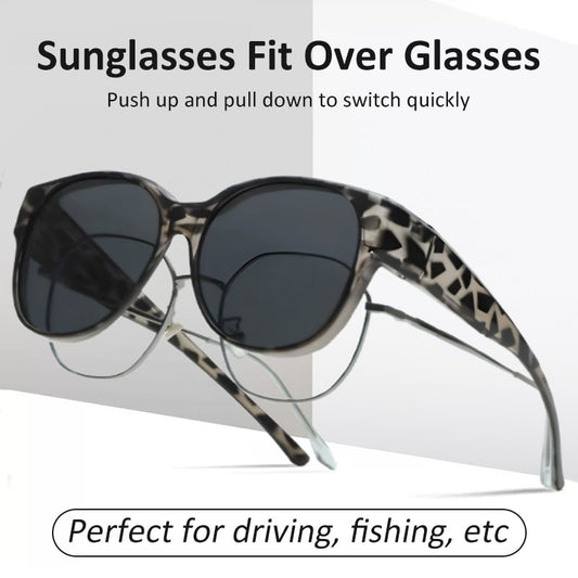 🎉ACHETEZ 1 OBTENEZ 1 GRATUIT / ACHETEZ 2 OBTENEZ 2 GRATUITS😎Lunettes de soleil avec protection UV400 ajustables par-dessus vos lunettes（Ajoutez 2/4 pièces au panier）