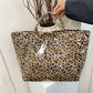 🥰 50 % de réduction Vente du Nouvel An 🎀 Sac fourre-tout rétro avec imprimé lettres pour femmes