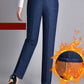 Jeans à poches latérales et taille élastiquée pour femmes🥰Promotion Fête des Mères -50% OFF