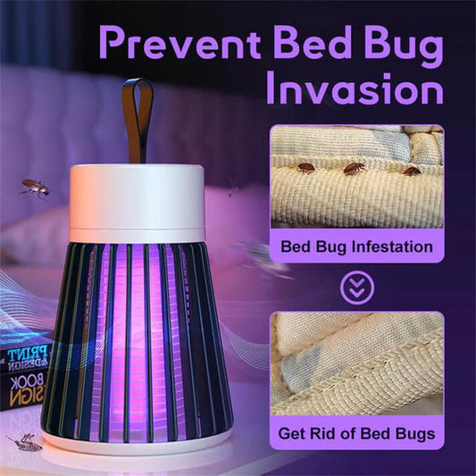 💥Achetez plus, économisez plus ! 💥Lampe piège à moustiques et mouches, USB/rechargeable 🚫🦟