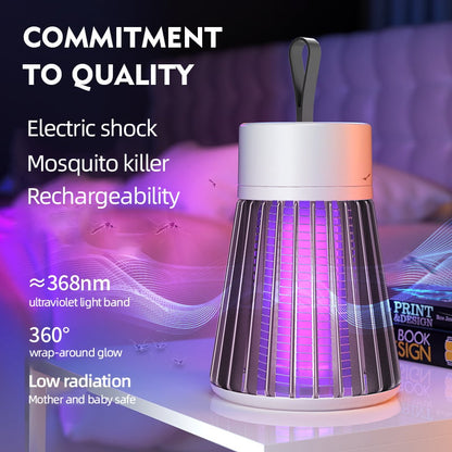 💥Achetez plus, économisez plus ! 💥Lampe piège à moustiques et mouches, USB/rechargeable 🚫🦟