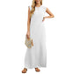 🎉Vente de Printemps à Chaud 50% de Réduction🌿Robe Longue Fendue Ample et Sans Plis pour Femmes