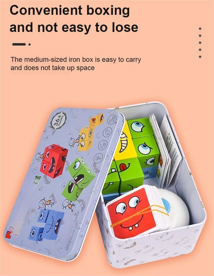 💖VENTE CHAUDE 49% DE RÉDUCTION🎁Jeu Éducatif de Puzzle 5D Changement de Visages Familial🧩