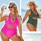 🔥 Offre spéciale aujourd'hui 🔥 Maillots de bain pour mamans avec effet push-up et contrôle du ventre