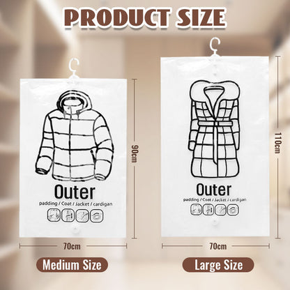 ⏳ DERNIER JOUR DE SOLDE – 50 % DE RÉDUCTION !! 🔥Sacs de rangement sous vide suspendus