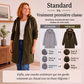 📢📢50 % de réduction🔥✨ Sweats à capuche en polaire à fermeture éclair pour femmes
