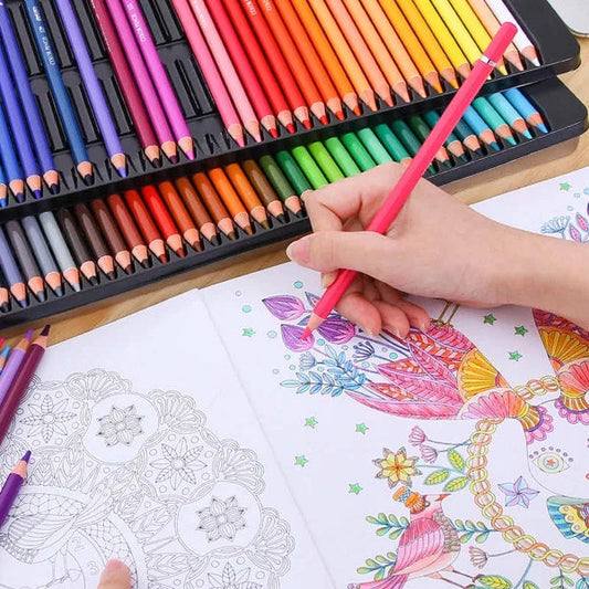 🎁 Cadeau Idéal avec 61% De Réduction 🖍️ Crayons de couleurs gras, ensemble 12‑120 couleurs, stylos de peinture pour adultes, enfants, artistes et loisirs créatifs