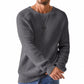⏰ -50% DE RÉDUCTION LIMITÉE 👕 Pull en Maille Gaufrée pour Homme, Coupe Décontractée, Idéal Tous les Jours