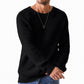 ⏰ -50% DE RÉDUCTION LIMITÉE 👕 Pull en Maille Gaufrée pour Homme, Coupe Décontractée, Idéal Tous les Jours