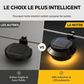 ☀️ 50% DE RÉDUCTION ✨ Lampe Solaire LED pour Gouttière & Mur — Sans Câblage 💡