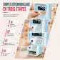 🏦 Promotion Limitée -50% DE RÉDUCTION!🔒 Tirelire ATM pour enfants, coffre à empreinte & mot de passe, distributeur de billets automatique, jouet éducatif pour garçons et filles ✨