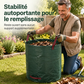 🔥50% DE RÉDUCTION ! 🍂 Sacs de jardin réutilisables, imperméables pour tous vos déchets verts