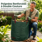 🔥50% DE RÉDUCTION ! 🍂 Sacs de jardin réutilisables, imperméables pour tous vos déchets verts