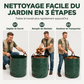🔥50% DE RÉDUCTION ! 🍂 Sacs de jardin réutilisables, imperméables pour tous vos déchets verts