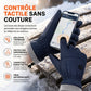 Gants thermiques d'hiver pour hommes et femmes, coupe-vent et résistant au froid, écran tactile antidérapants pour le cyclisme