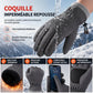 Gants thermiques d'hiver pour hommes et femmes, coupe-vent et résistant au froid, écran tactile antidérapants pour le cyclisme