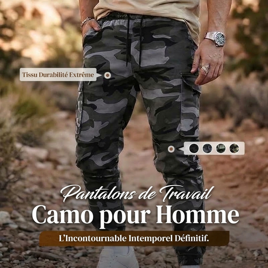 🍂Soldes D'Automne : 50 % DE RÉDUCTION👖Pantalon de travail décontracté à motif camouflage