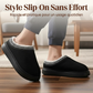 ❄️Promotion spéciale : -50 % DE RÉDUCTION🥾Chaussons Femme Hiver, Semelle Épaisse Antidérapante, Doublure Fourrée Ultra Chaude, Design Brodé Ethnique