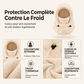 💖-50 % DE RÉDUCTION🎀Cagoule polaire intégrée pour enfant, chaude et coupe-vent, bonnet tour de cou tout-en-un🧣