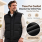 🍂Soldes D'Automne : 50 % DE RÉDUCTION🔥Gilet matelassé sans manches homme à col montant | Chaud, coupe-vent, automne-hiver