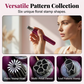 💅50 % DE RÉDUCTION🌸 Kit d’outils d’estampage métallique pour nail art, tampons motifs floraux réutilisables, manucure DIY salon (6/10/15 pièces)