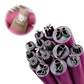 💅50 % DE RÉDUCTION🌸 Kit d’outils d’estampage métallique pour nail art, tampons motifs floraux réutilisables, manucure DIY salon (6/10/15 pièces)
