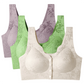 🎁-50 % DE RÉDUCTION👙Soutien-gorge sans armature à fermeture frontale, dentelle douce, confort maximal pour tous les jours