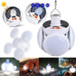 Ampoule LED solaire pliante étanche 2 en 1