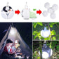 Ampoule LED solaire pliante étanche 2 en 1