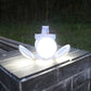Ampoule LED solaire pliante étanche 2 en 1